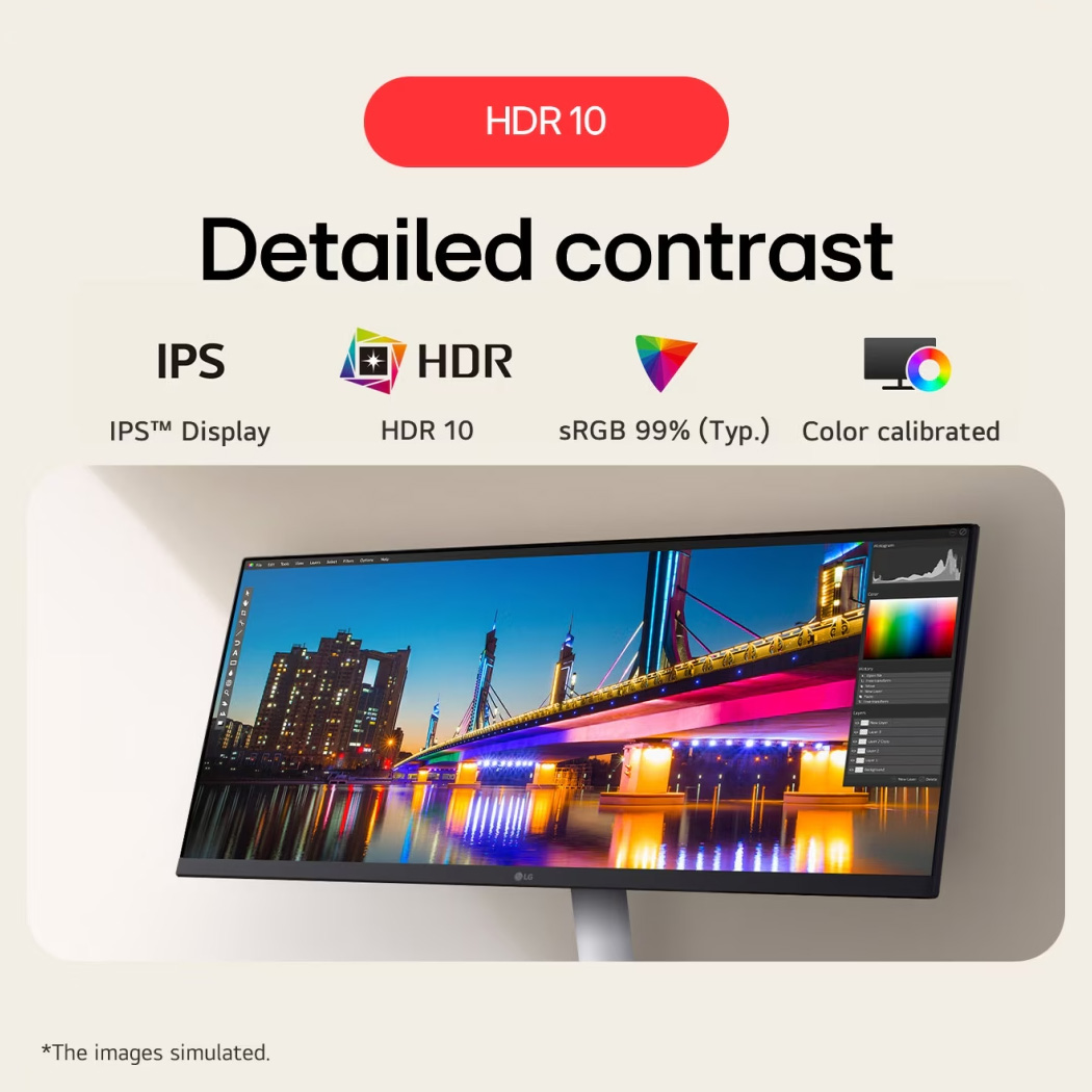 Монітор 29" LG UltraWide 29U531A-W