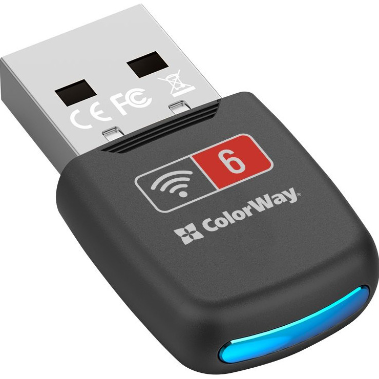 Wi-Fi адаптер COLORWAY USB Wi-Fi Adapter (CW-AD-W1)