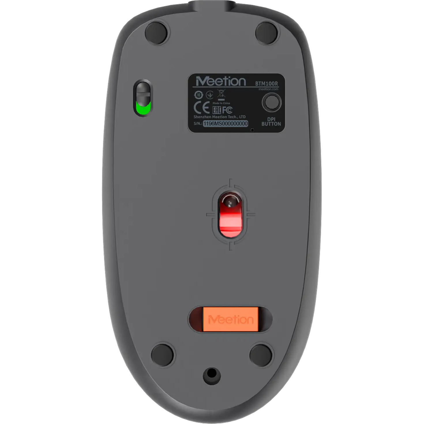 Мышь MEETION MT-BTM100R Black