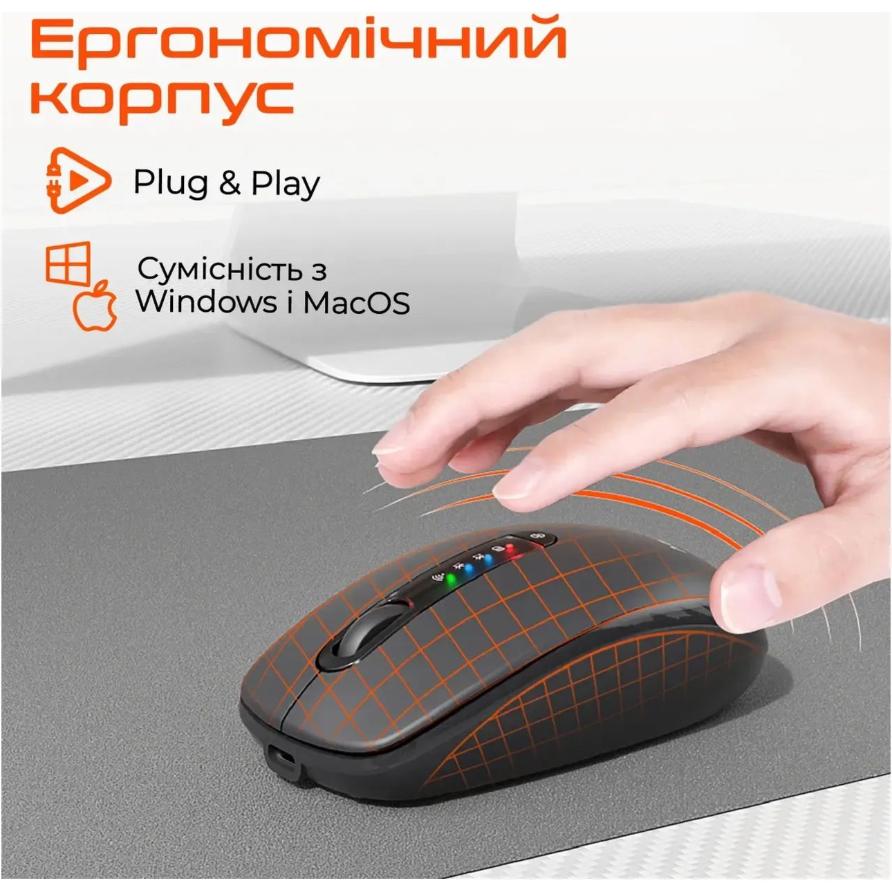 Мышь MEETION MT-BTM100R Black