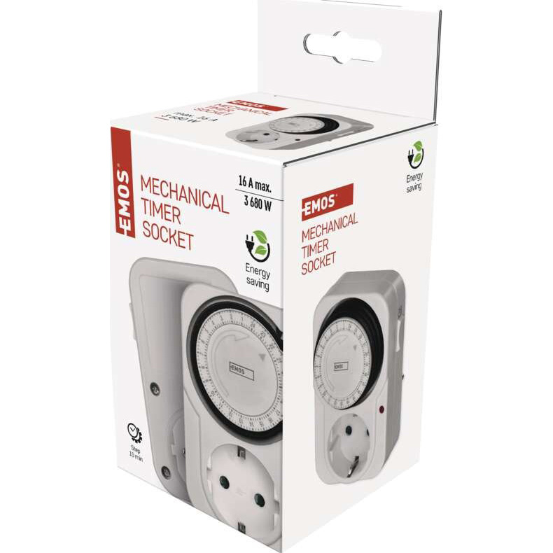 Розетка с механическим таймером EMOS P5522