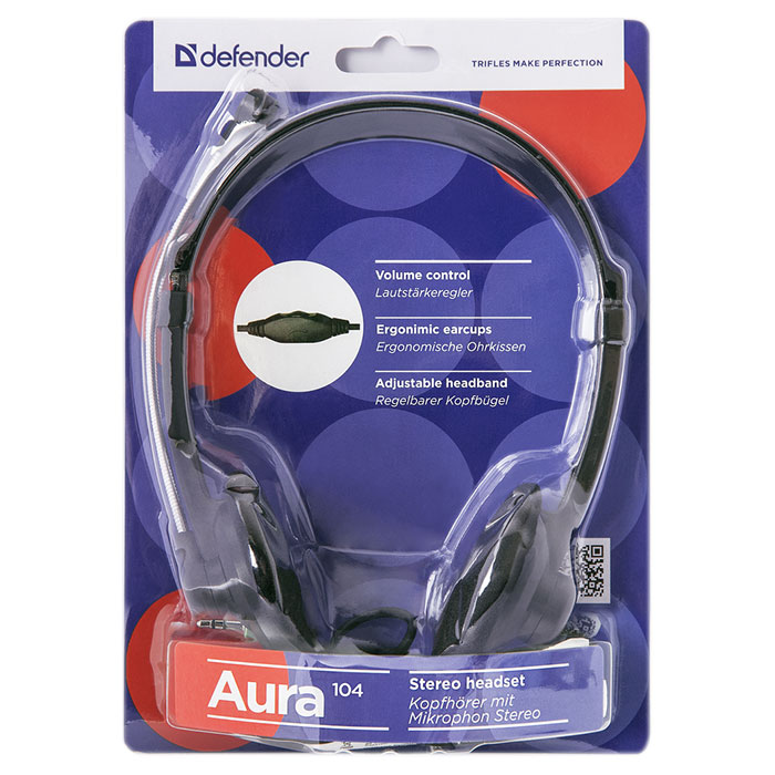 Навушники DEFENDER Aura 104 (63104)