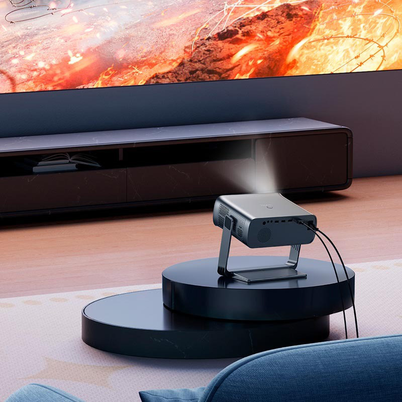 Проектор портативный HOCO DT5 Smart Electric Focus Projector Android Version