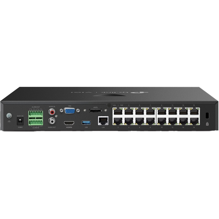Видеорегистратор сетевой 16-канальный TP-LINK VIGI NVR2016H-16MP