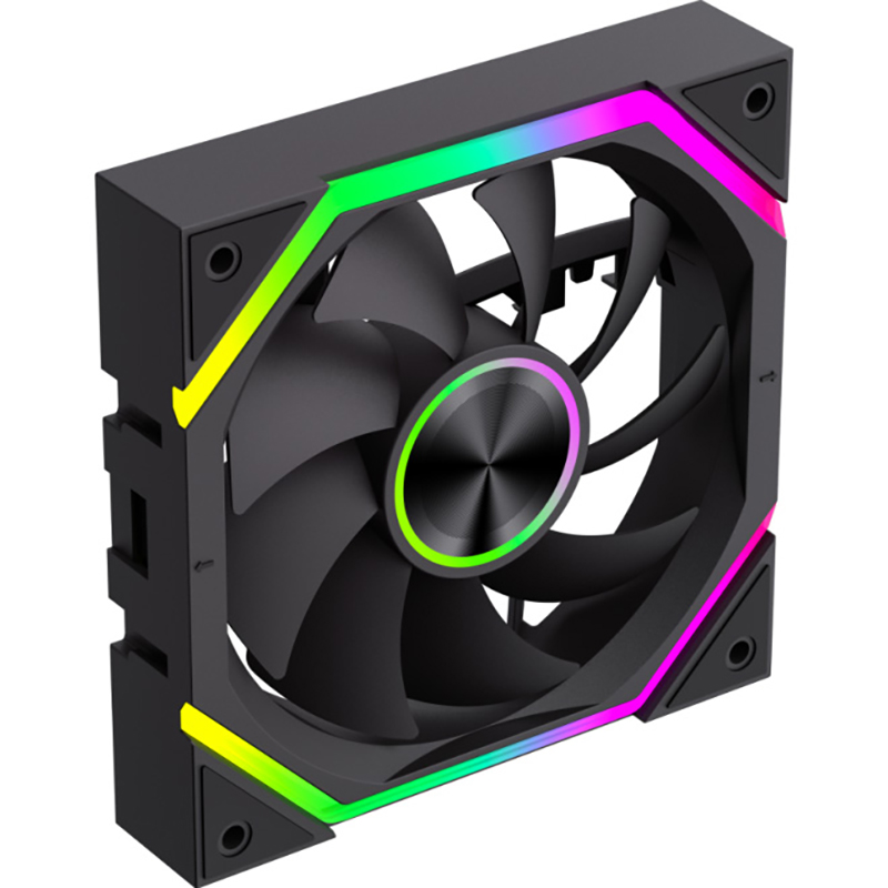 Комплект вентиляторов GAMEMAX FN12A-N2 WL Black 3-Pack