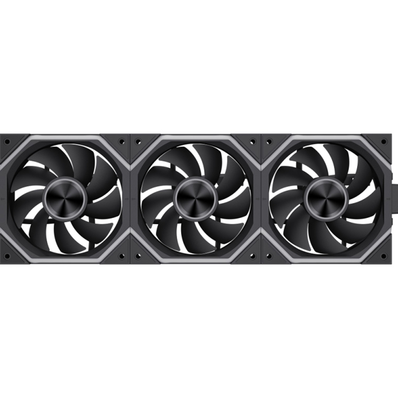 Комплект вентиляторов GAMEMAX FN12A-N2 WL Black 3-Pack