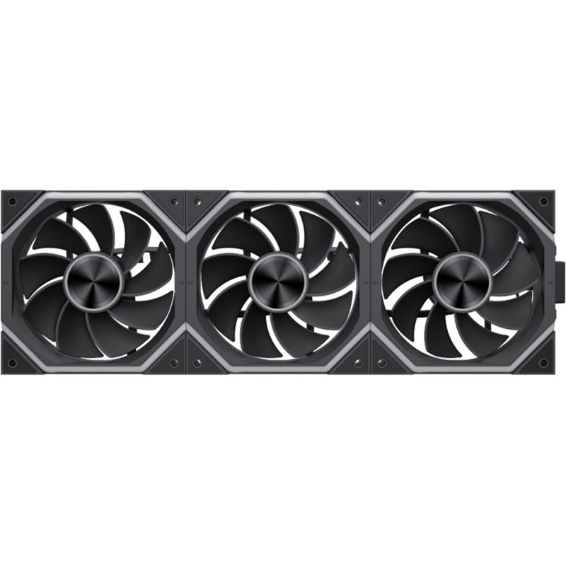 Комплект вентиляторов GAMEMAX FN12A-N2 WL-R Reverse Black 3-Pack