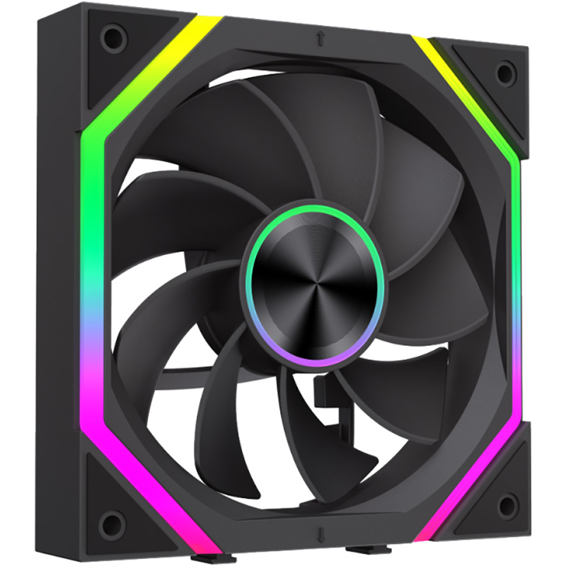 Комплект вентиляторов GAMEMAX FN12A-N2 WL-R Reverse Black 3-Pack