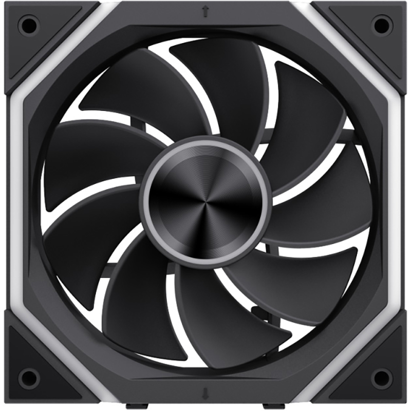 Комплект вентиляторов GAMEMAX FN12A-N2 WL-R Reverse Black 3-Pack