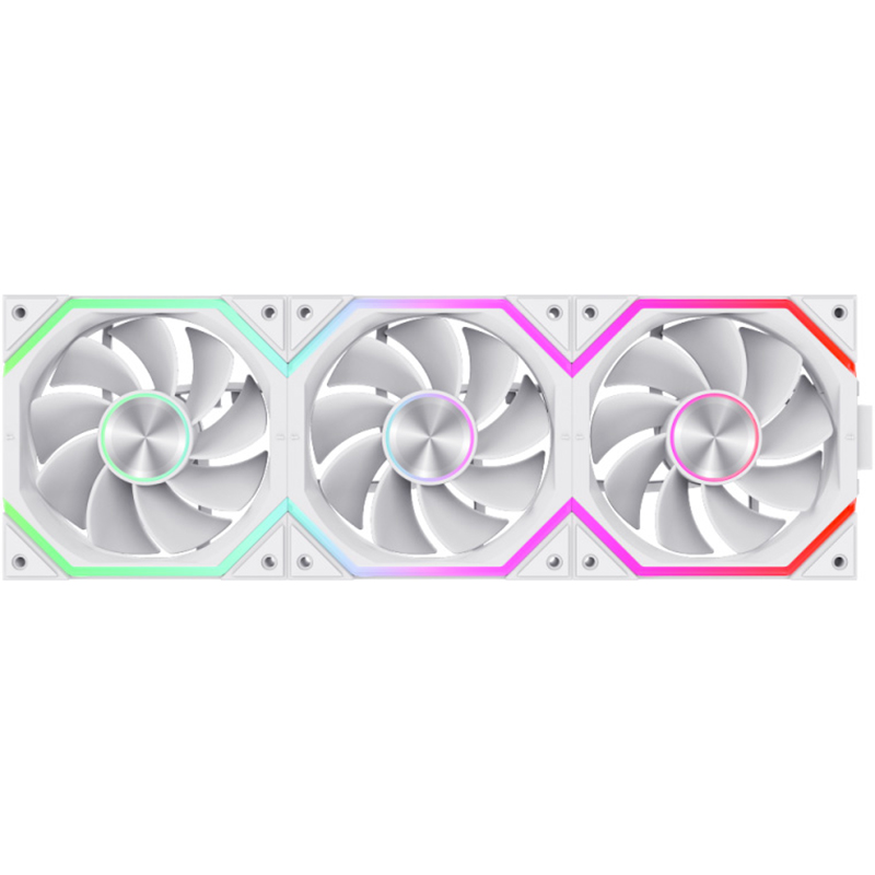 Комплект вентиляторов GAMEMAX FN12A-N2 WL-R Reverse White 3-Pack (FN12A-N2 WL-RW)