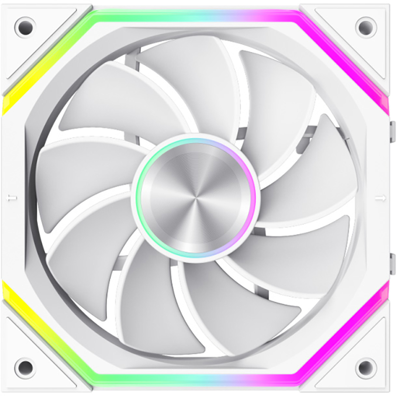 Комплект вентиляторов GAMEMAX FN12A-N2 WL-R Reverse White 3-Pack (FN12A-N2 WL-RW)
