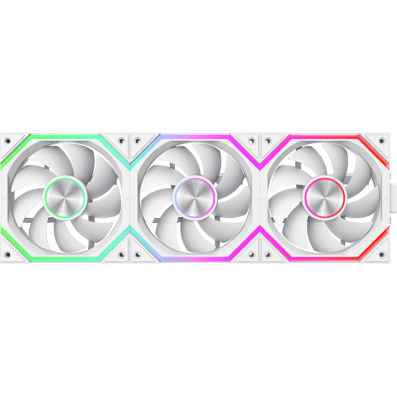 Комплект вентиляторов GAMEMAX FN12A-N2 WL-W White 3-Pack