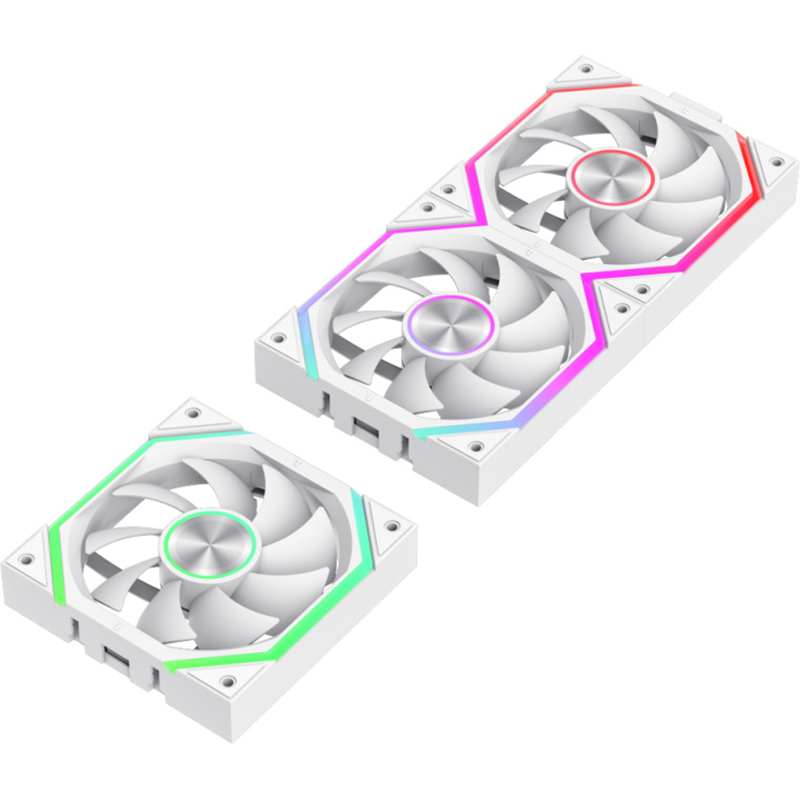 Комплект вентиляторов GAMEMAX FN12A-N2 WL-W White 3-Pack