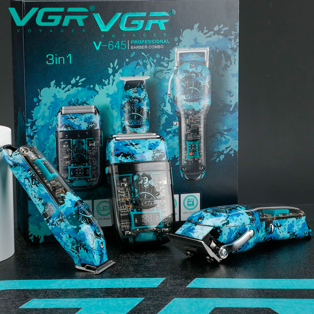 Набір для стрижки та гоління VGR V-645 3-in1