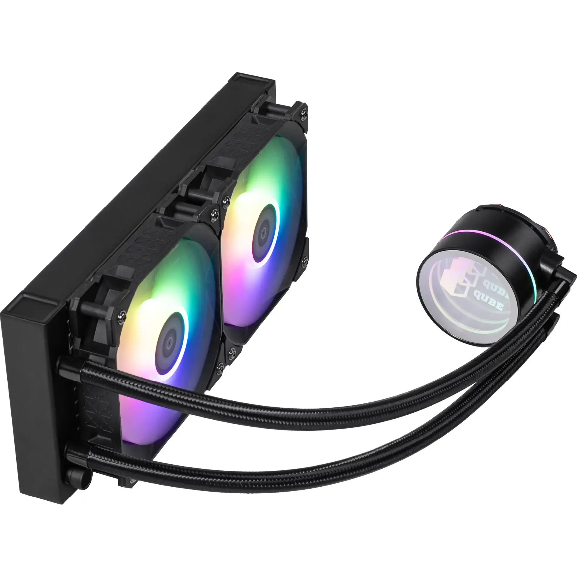Система водяного охолодження QUBE ZT-240 Black