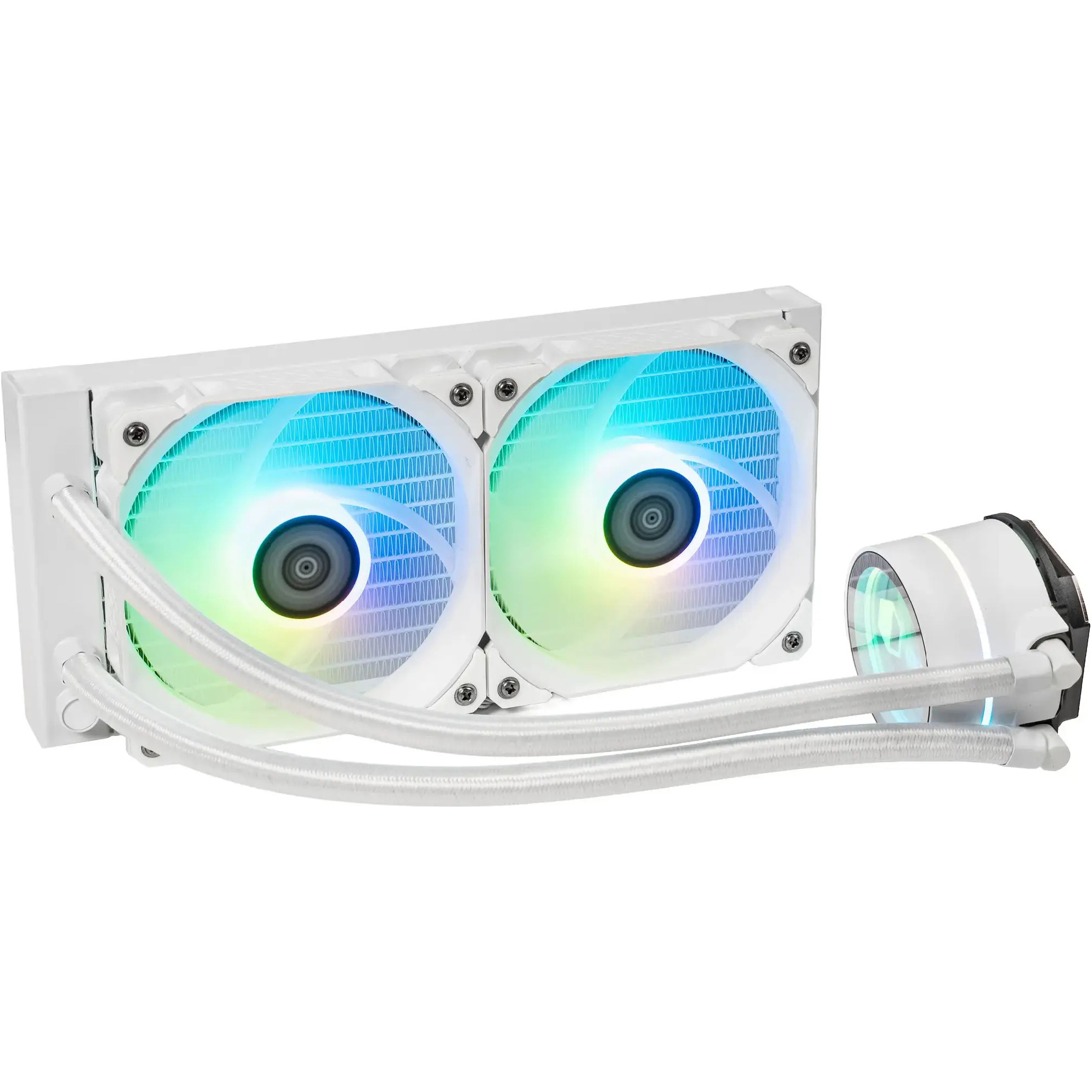 Система водяного охолодження QUBE ZT-240 White