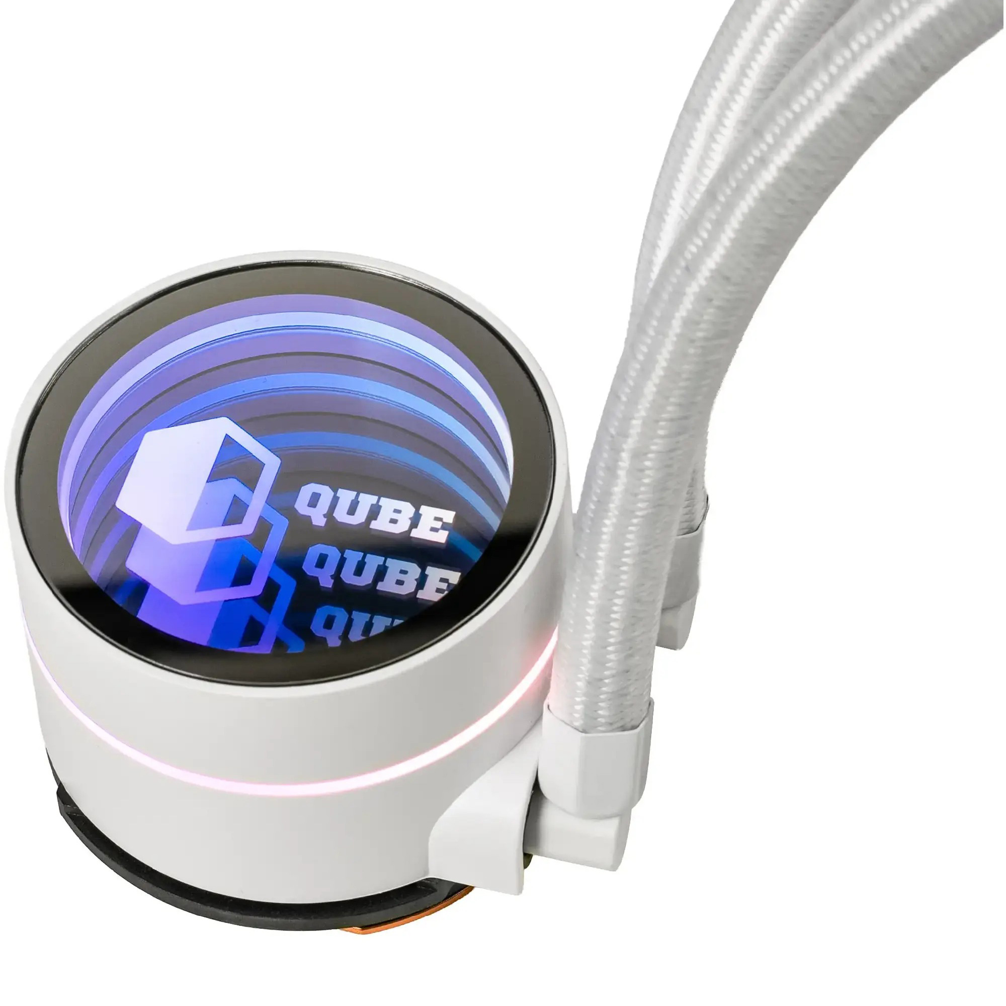 Система водяного охолодження QUBE ZT-240 White