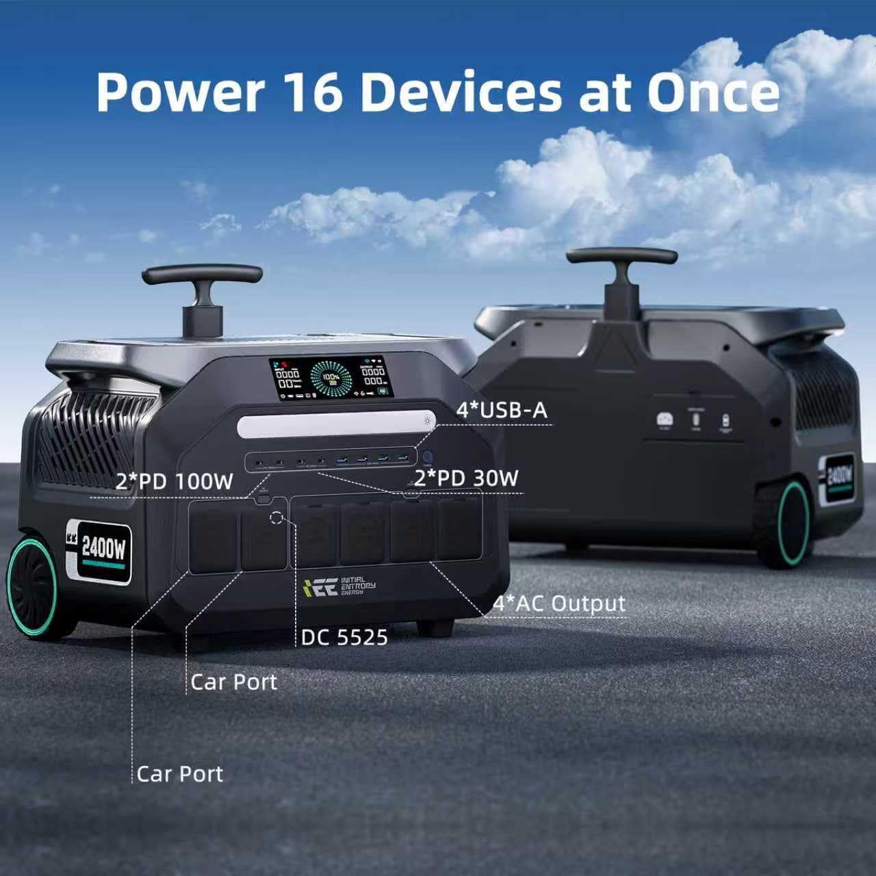 Зарядна станція IEETEK P2400