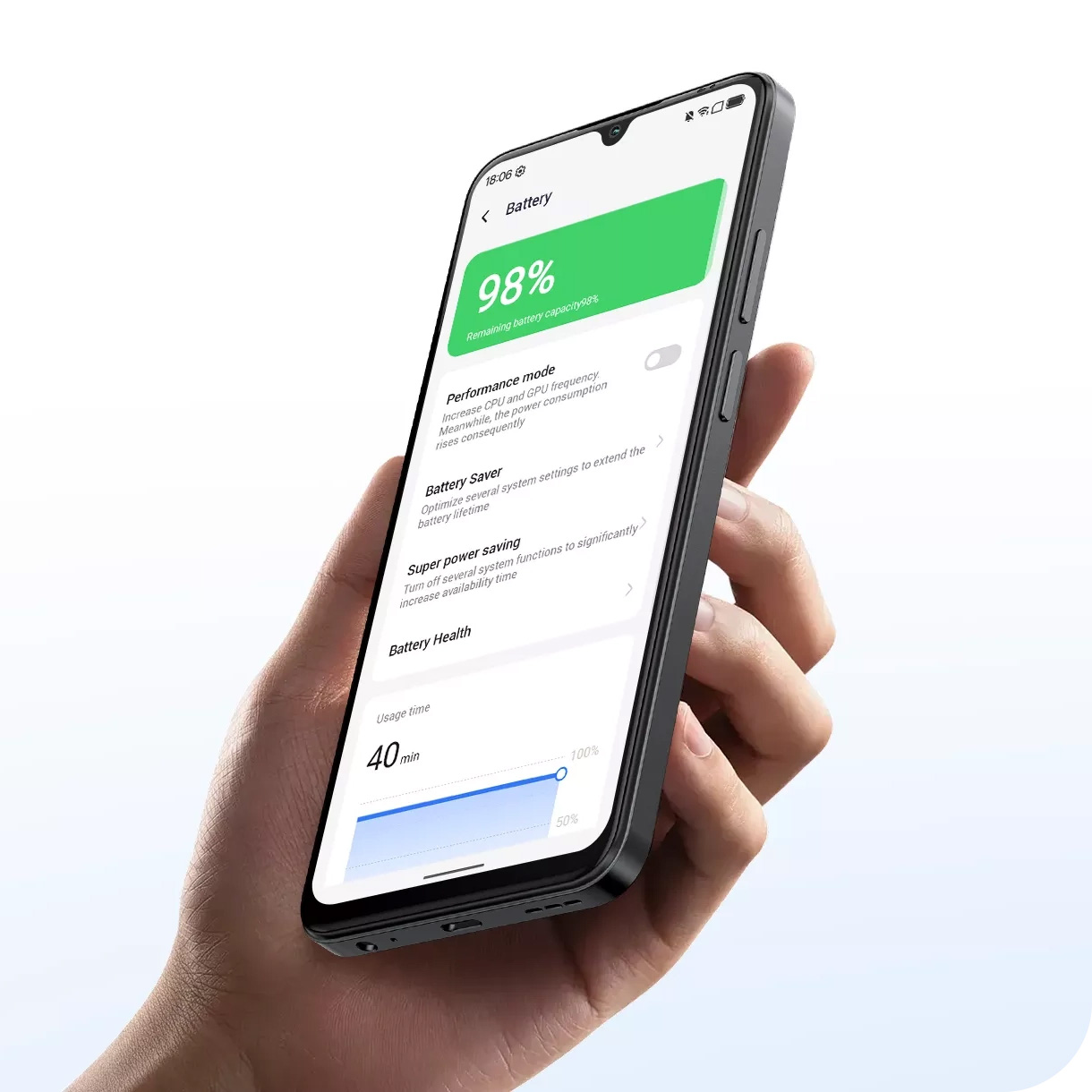 Смартфон BLACKVIEW Wave 10 8/128GB Graphite Black