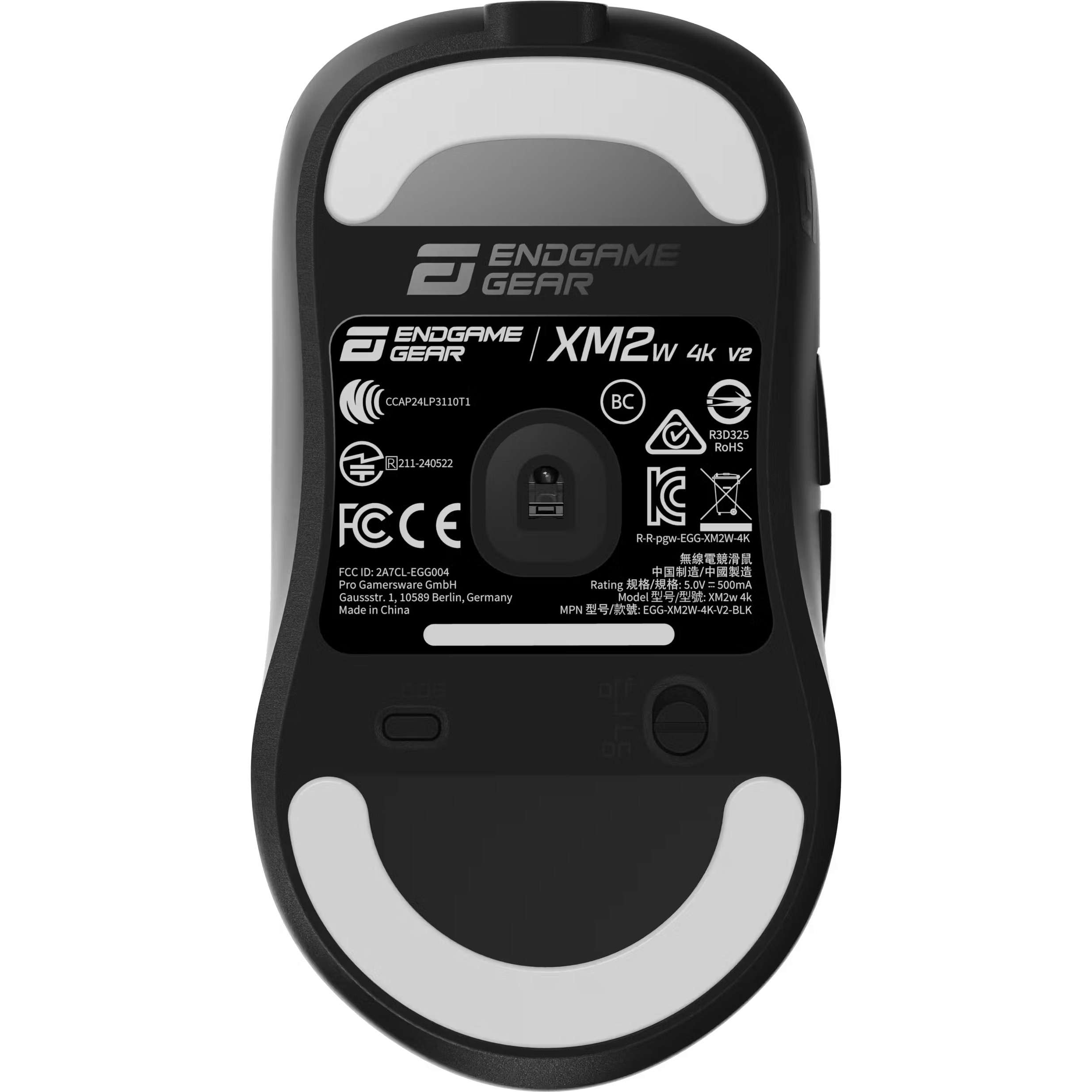 Миша ігрова ENDGAME GEAR XM2w 4k v2 Black