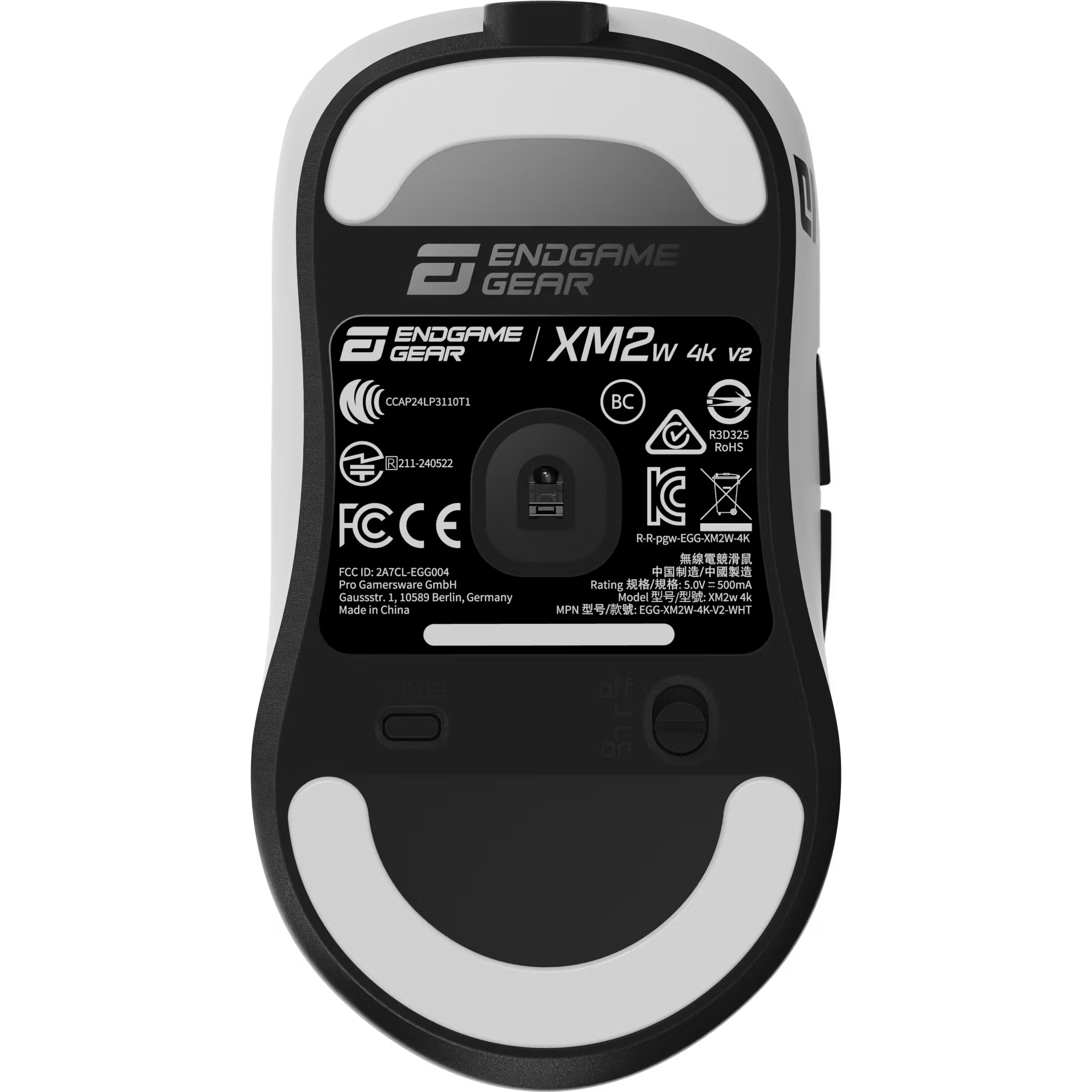 Миша ігрова ENDGAME GEAR XM2w 4k v2 White