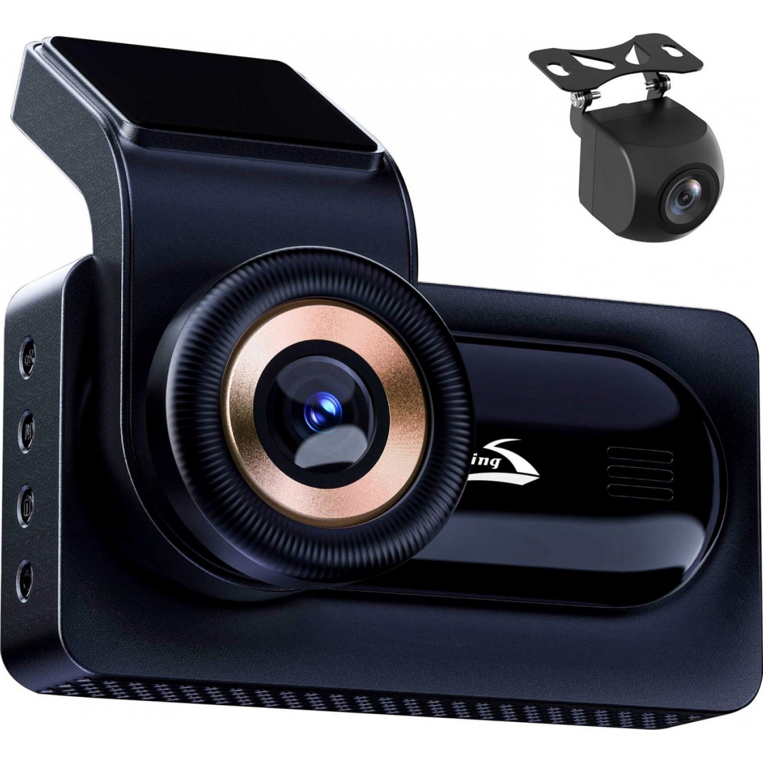 Автомобільний відеореєстратор з камерою заднього виду ASPIRING AT360 Dual 4G GPS (AT4G35D1)