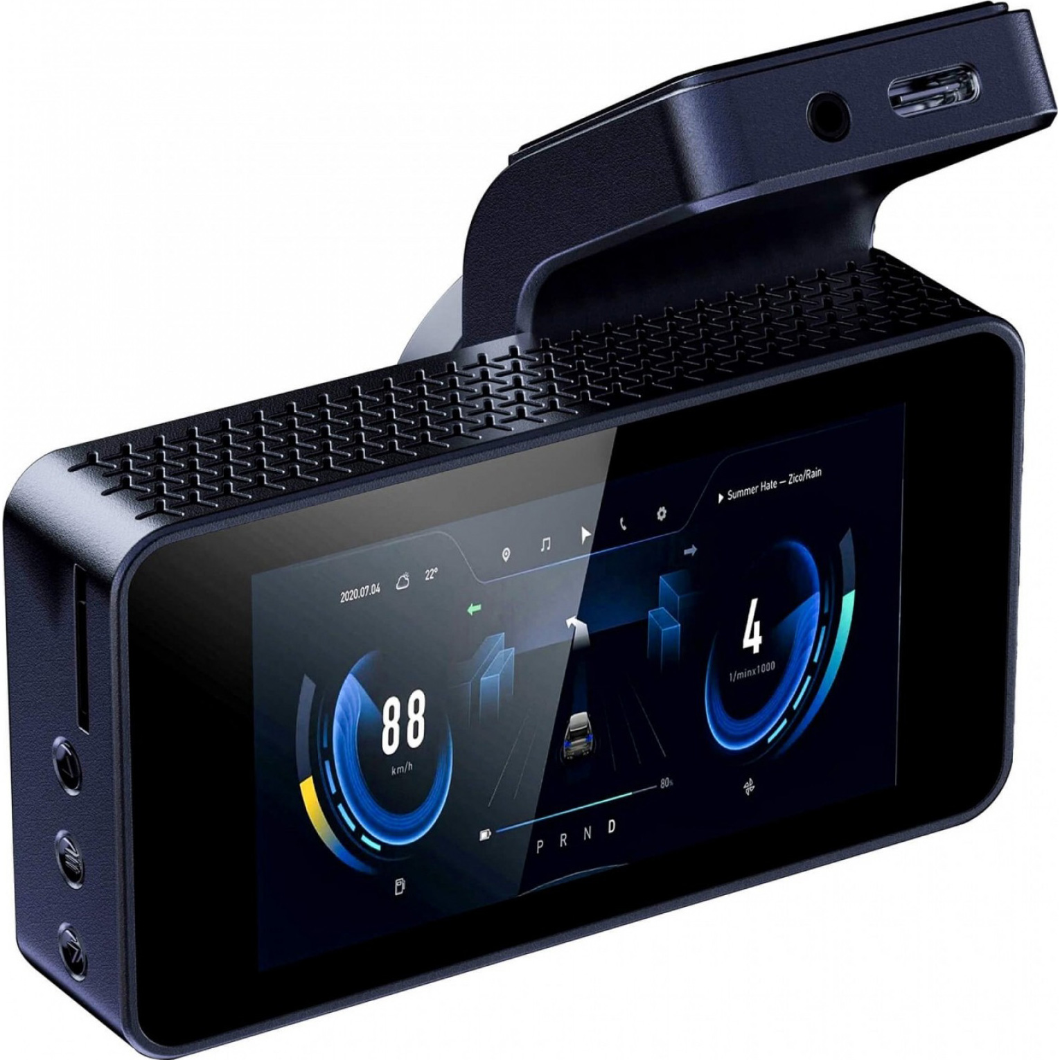 Автомобільний відеореєстратор з камерою заднього виду ASPIRING AT360 Dual 4G GPS (AT4G35D1)