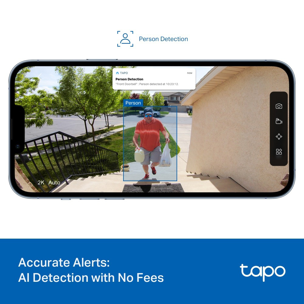 Wi-Fi видеозвонок TP-LINK TAPO D205