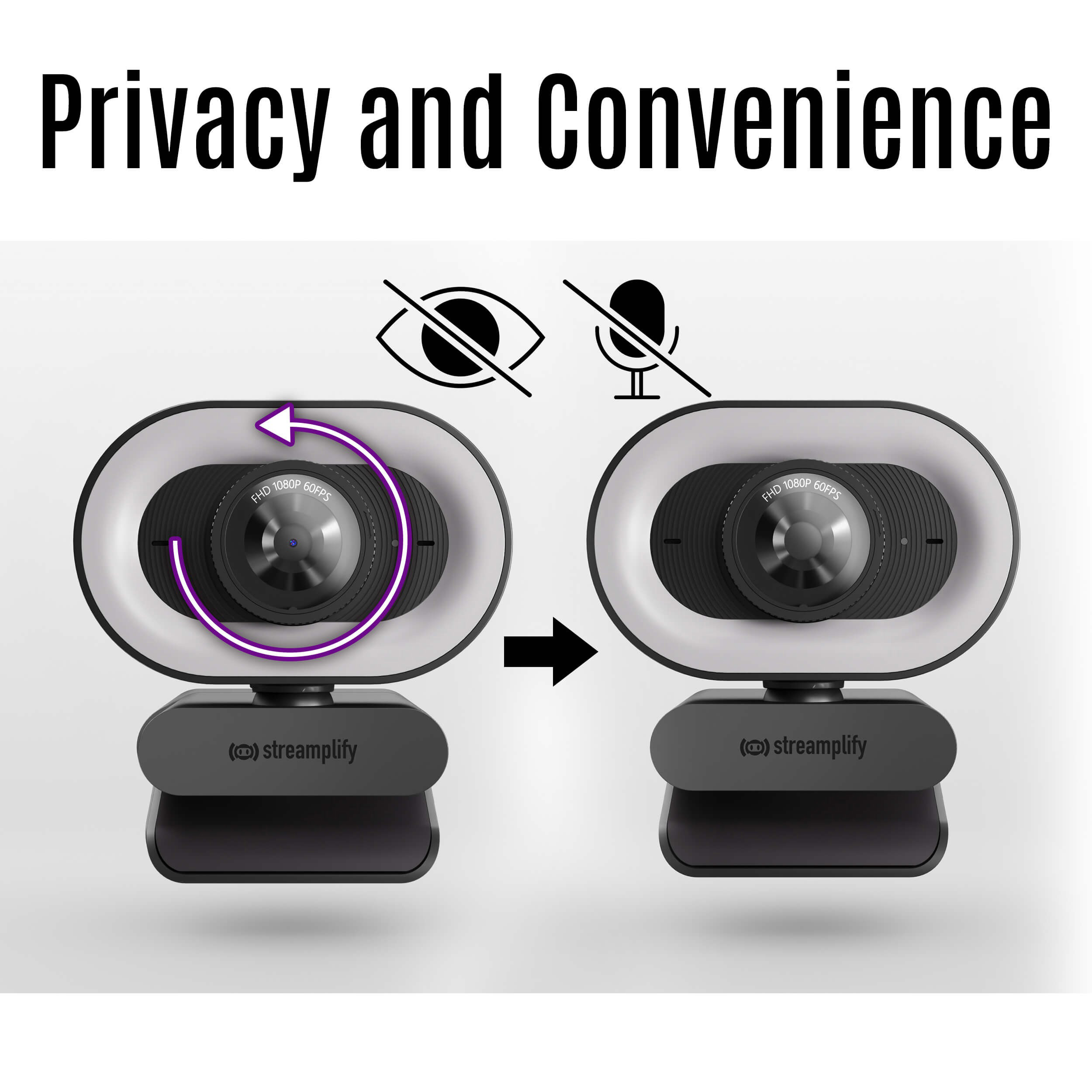 Веб-камера для стримінгу STREAMPLIFY Cam Plus
