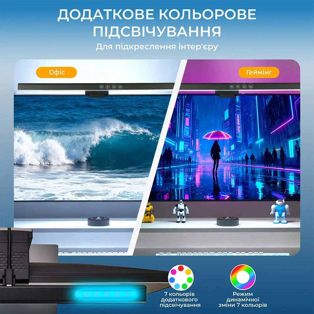 Лампа-скринбар OFFICEPRO SL083B