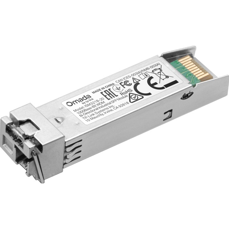 Модуль TP-LINK Omada ISM321B-20 SFP 1.25GbE Tx1310/Rx1550 20km SM LC