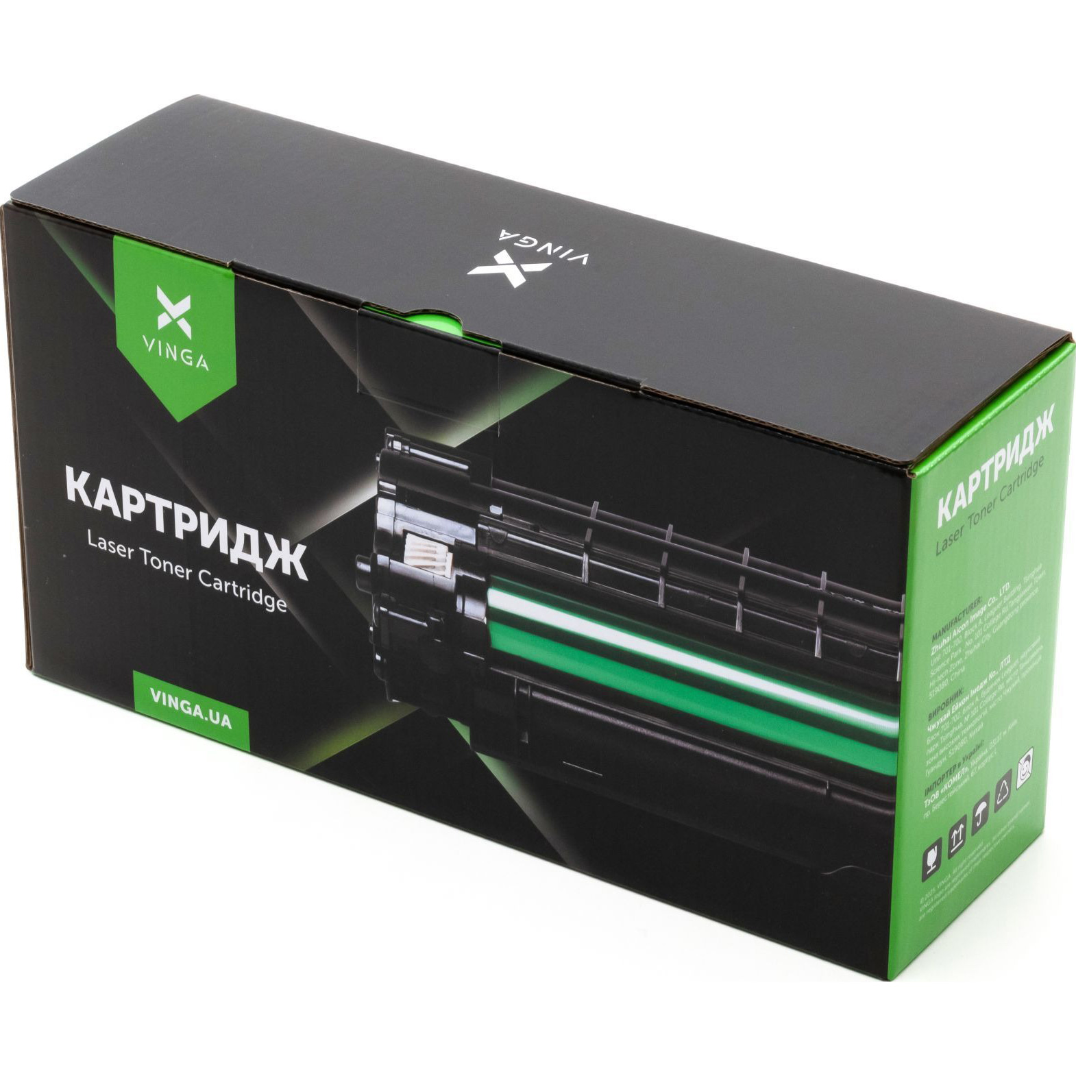 Тонер-картридж VINGA Brother TN2590 Black (V-T-BTN2590)