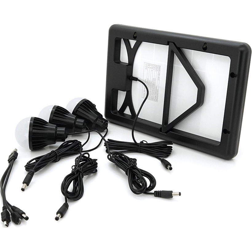 Фонарь GD LITE GD-103 + Solar + 3 LED Lamp
