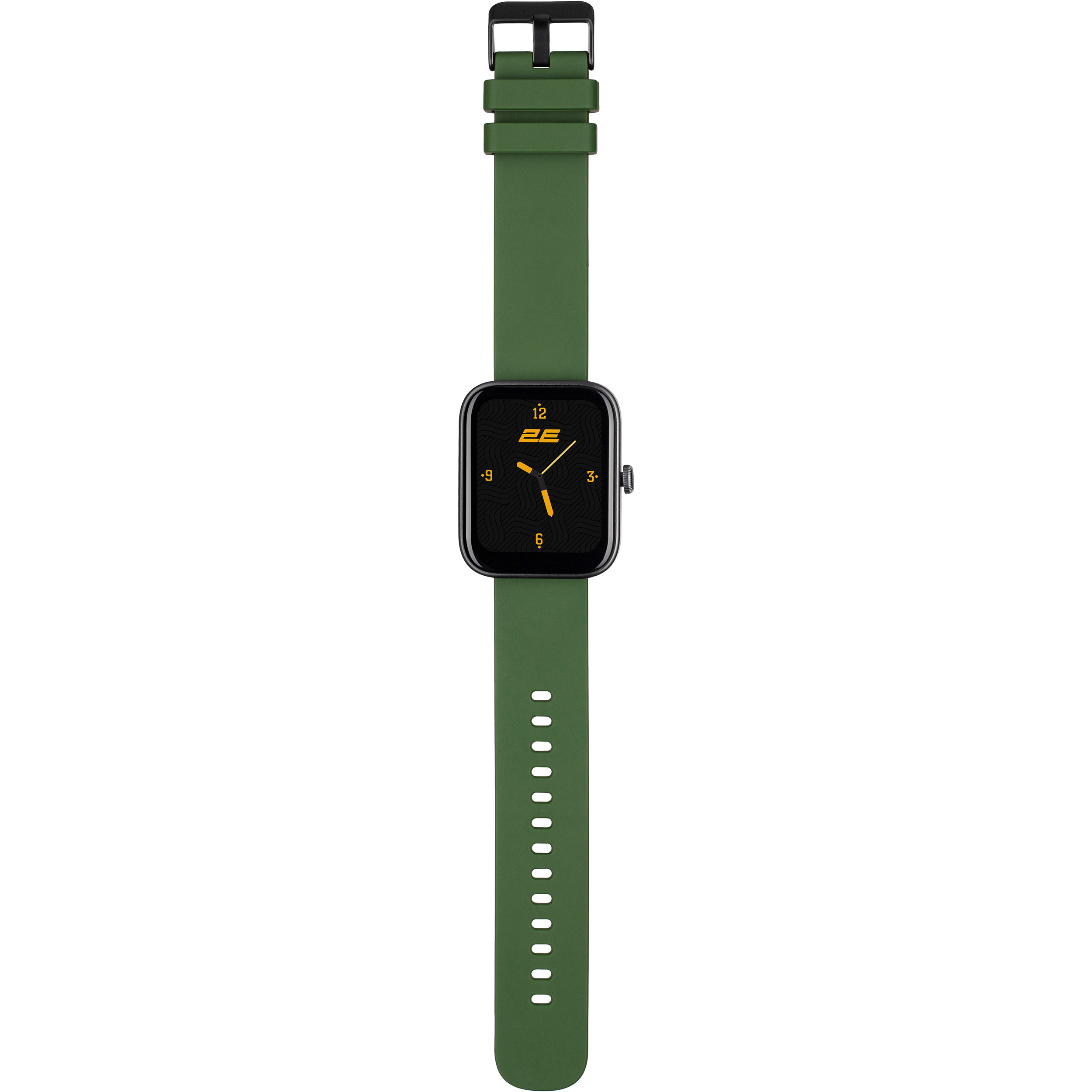 Смарт-часы 2E Alpha SQ Music Edition 46mm Black/Green (2E-CWW40BKGN-WS)