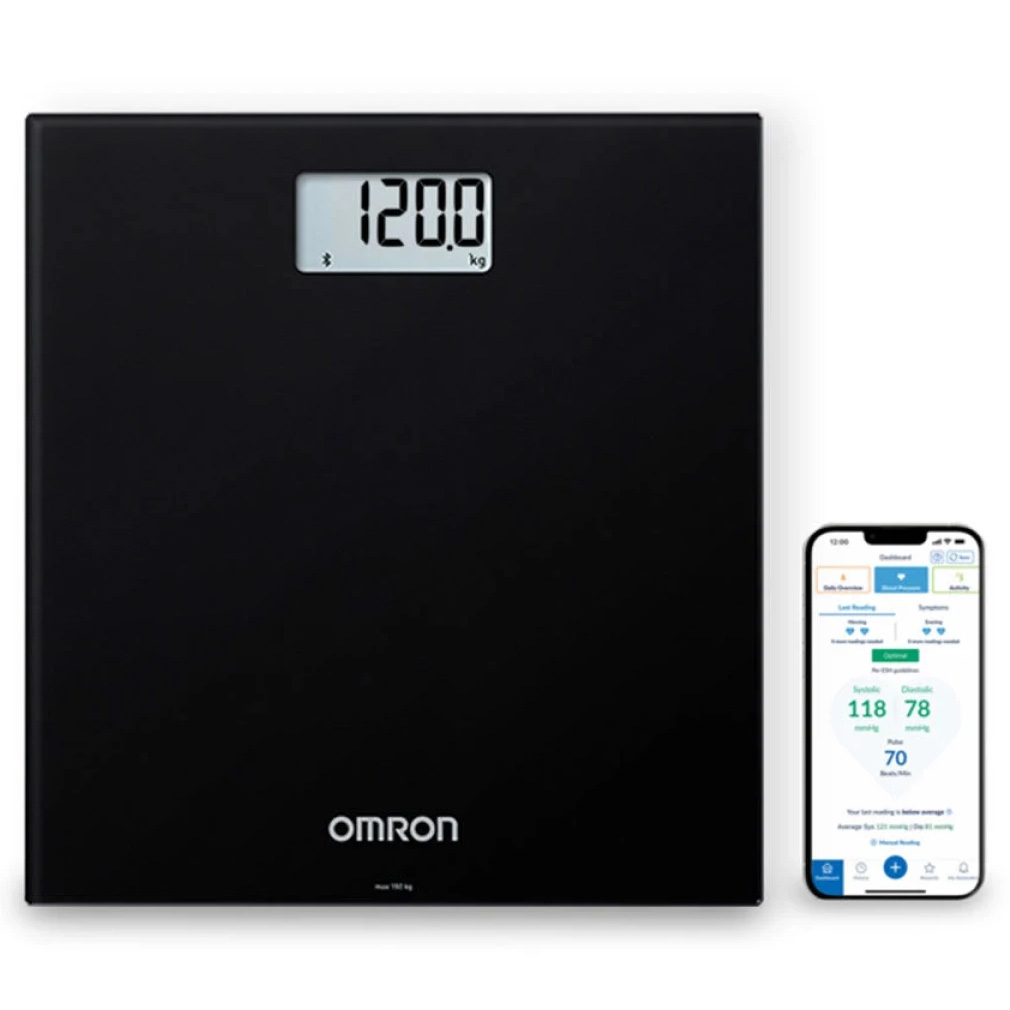 Розумні ваги OMRON HN300T2 Intelli IT Black (HN-300T2-EBK)