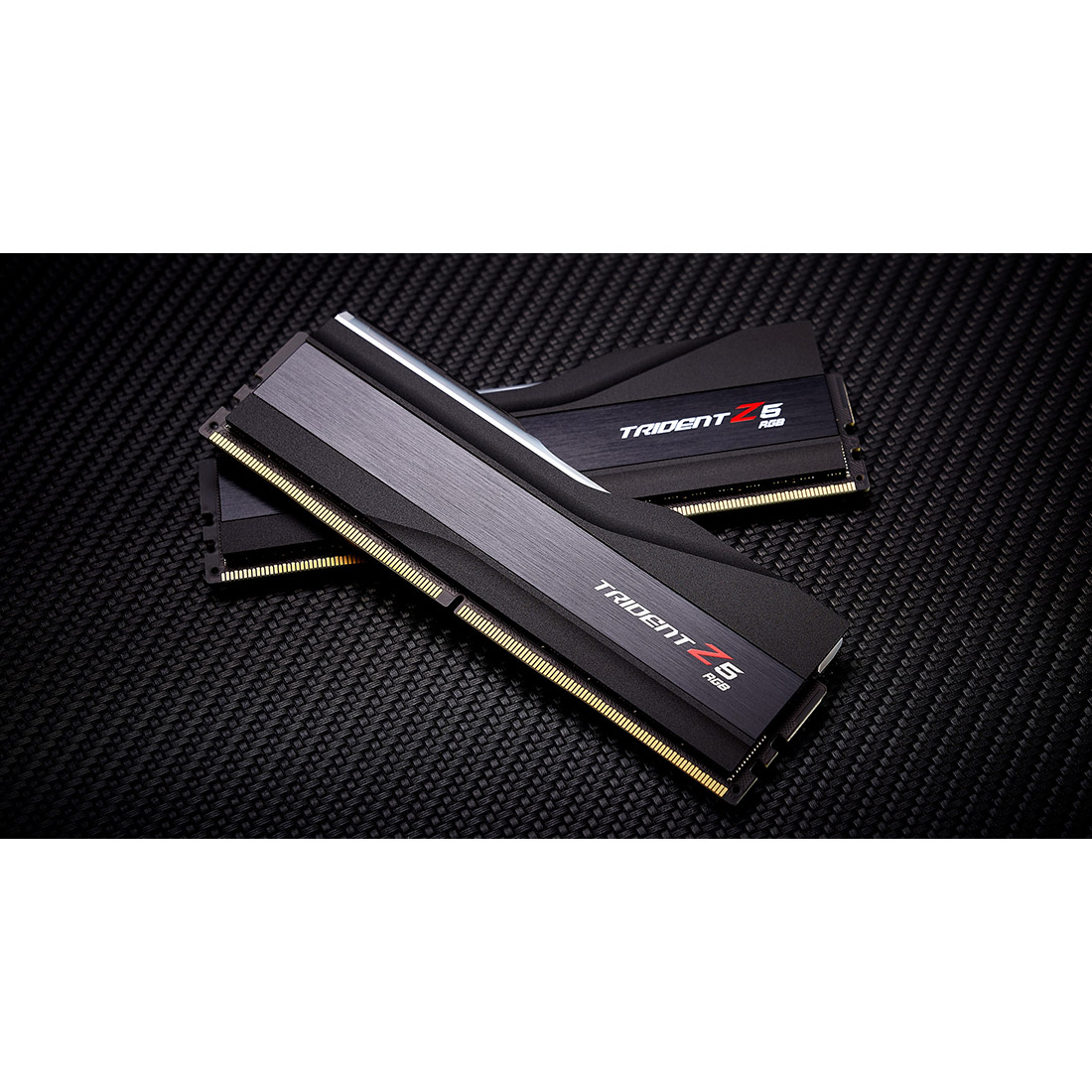 Модуль памяти G.SKILL Trident Z5 RGB DDR5 6000MHz 32GB Kit 2x16GB Matte Black (F5-6000J3036F16GX2-TZ5RK)
