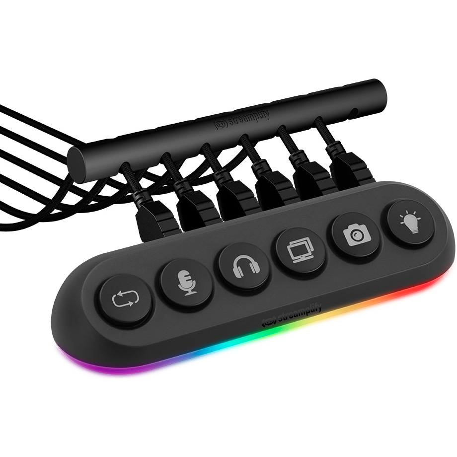 USB-хаб із вимикачами STREAMPLIFY Hub Deck 5