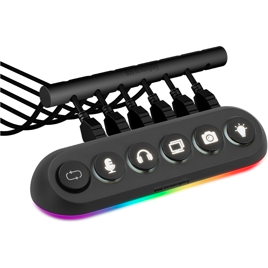 USB-хаб із вимикачами STREAMPLIFY Hub Deck 5