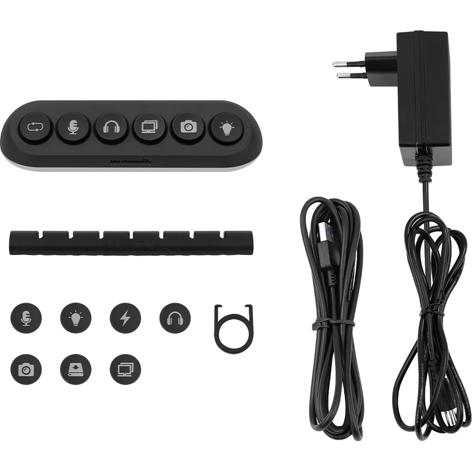 USB-хаб із вимикачами STREAMPLIFY Hub Deck 5