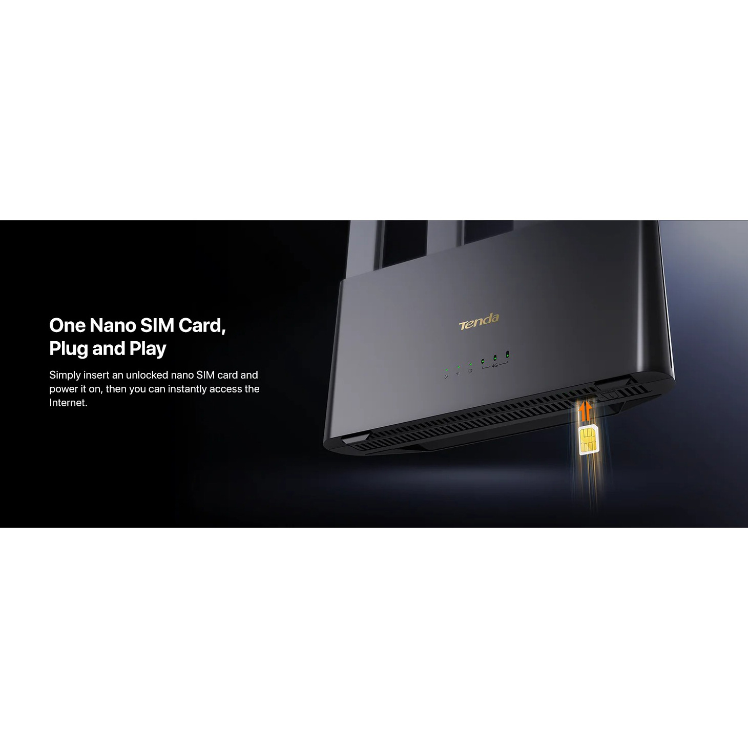 Wi-Fi роутер TENDA 4G08