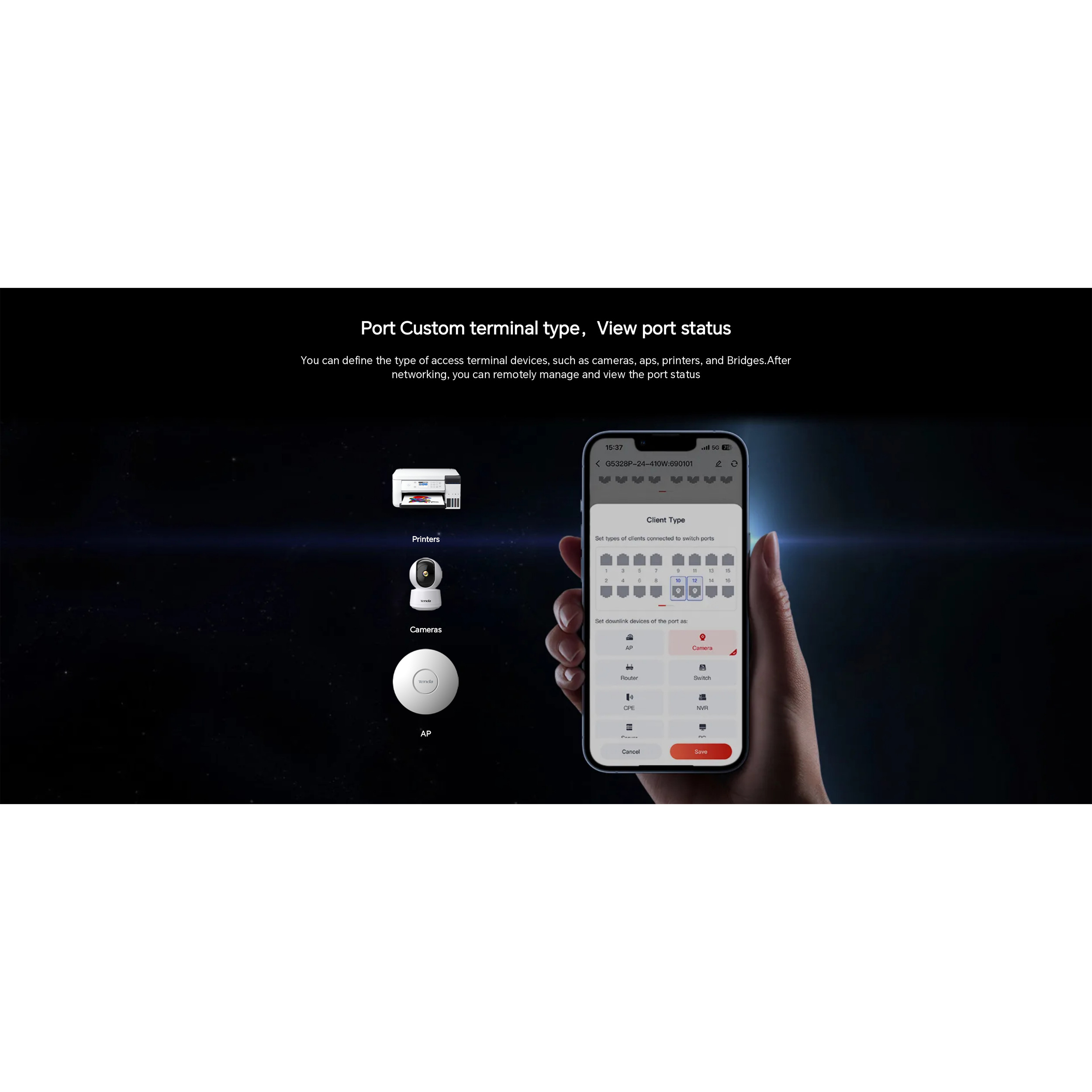 Коммутатор TENDA TEG2210P-8-120W