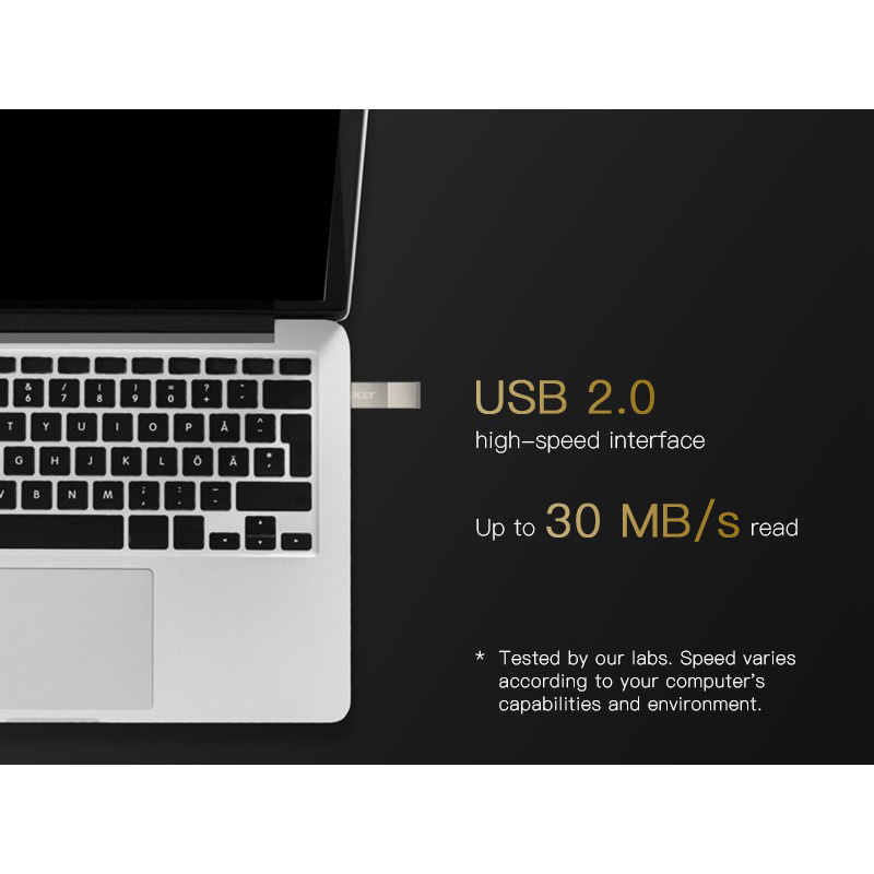 Флешка 64GB ACER UF200 USB 2.0 (BL.9BWWA.504)