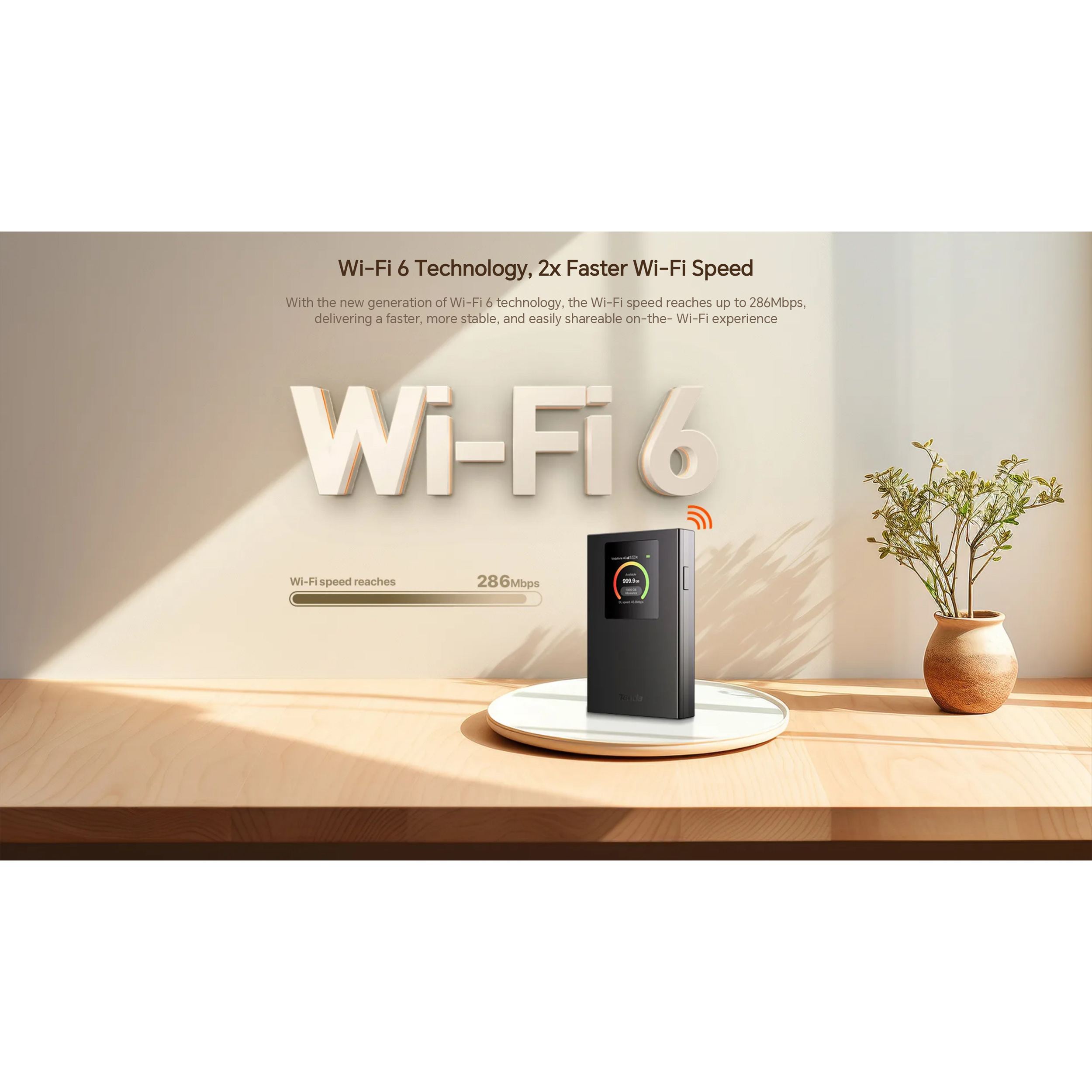 4G Wi-Fi роутер TENDA 4G185 v4.0