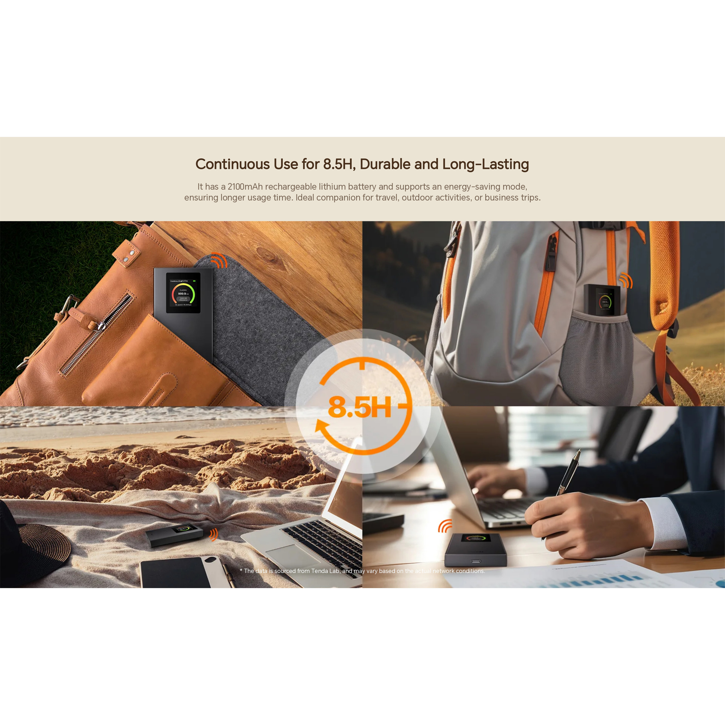 4G Wi-Fi роутер TENDA 4G185 v4.0