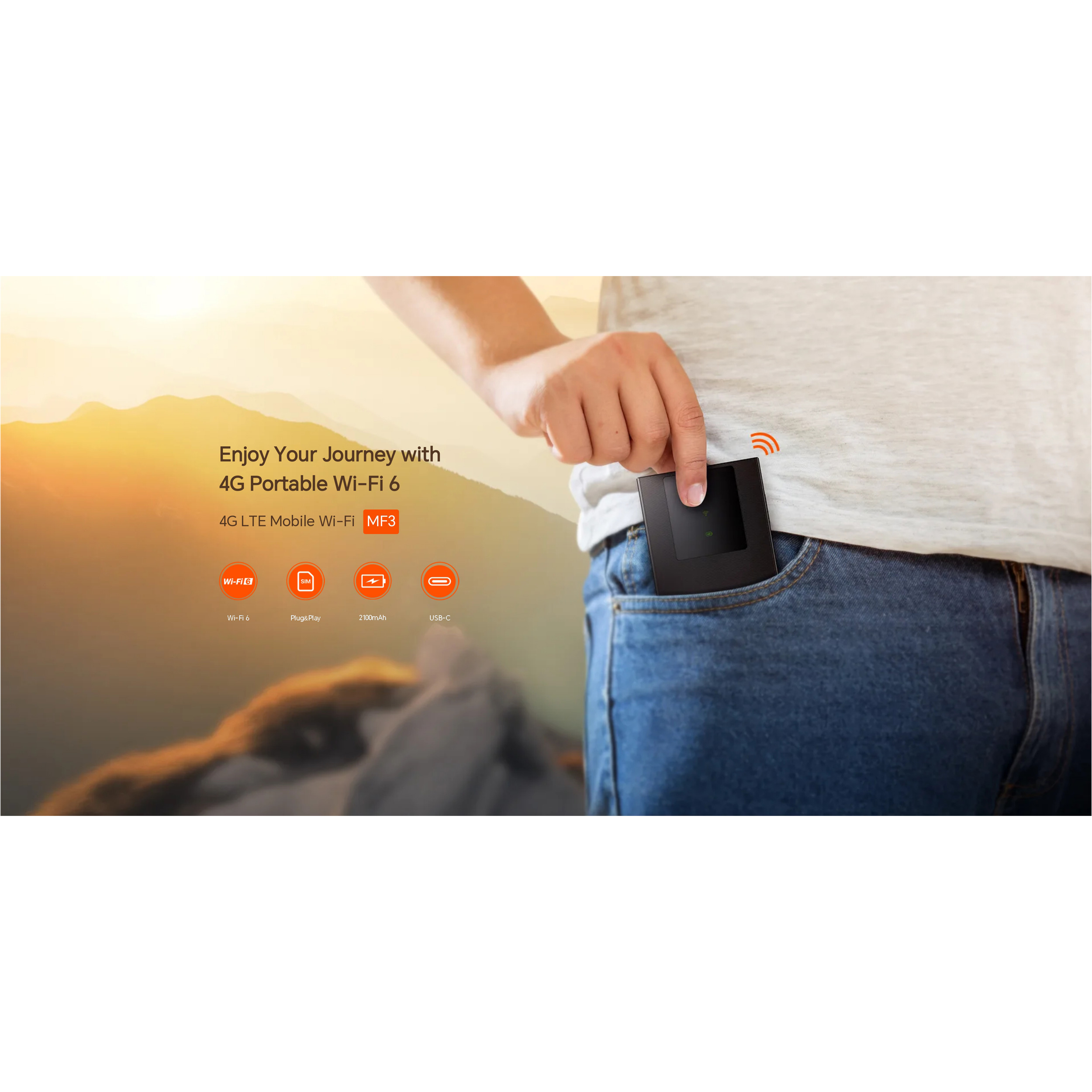 4G Wi-Fi роутер TENDA MF3