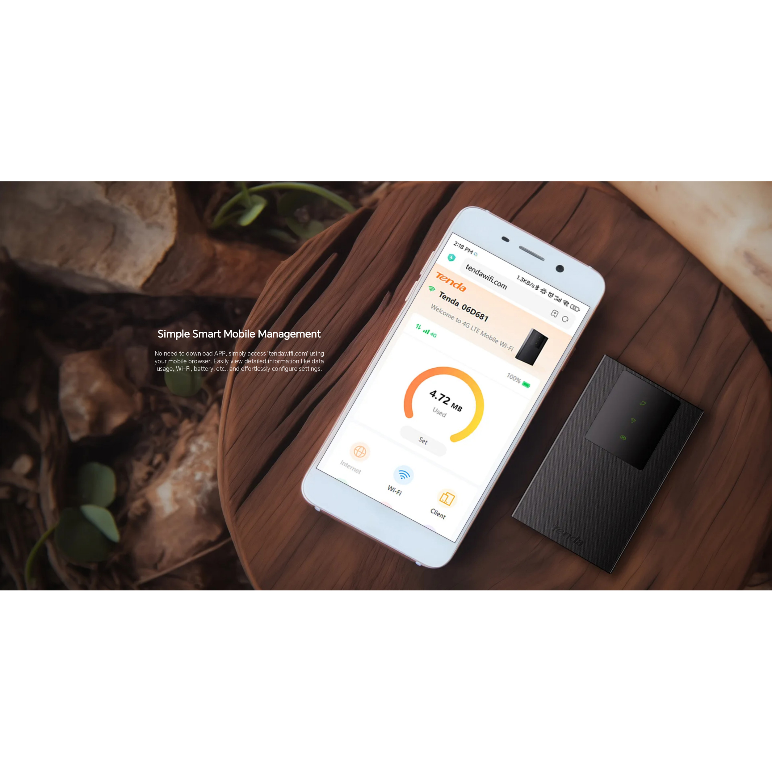 4G Wi-Fi роутер TENDA MF3