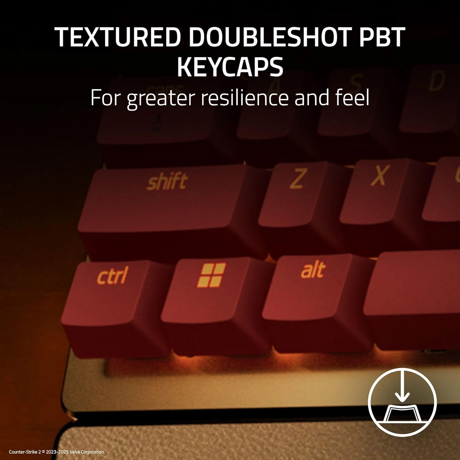 Клавіатура RAZER Huntsman V3 Pro TKL Analog Optical Switch Gen. 2 Counter-Strike 2 Edition (RZ03-04982100-R3M1)