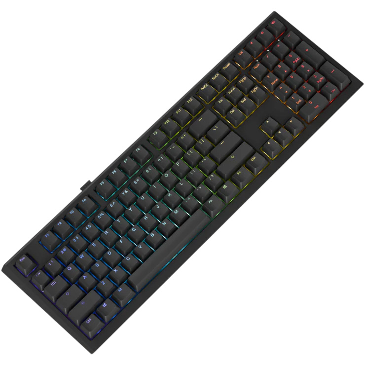 Клавіатура бездротова DUCKY One X Wireless Inductive Switch Black (ON2408AST3-DAUSPDOECL1AS1)