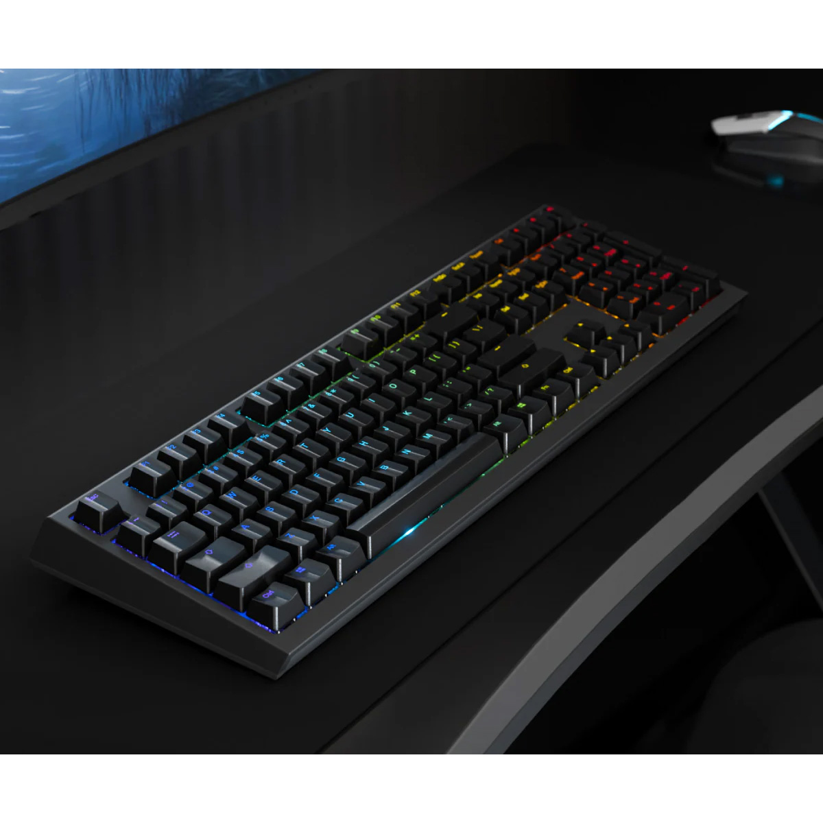 Клавіатура бездротова DUCKY One X Wireless Inductive Switch Black (ON2408AST3-DAUSPDOECL1AS1)