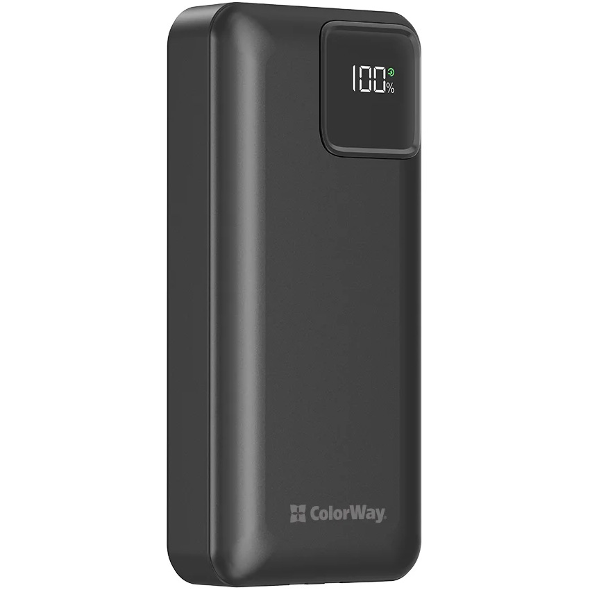 Повербанк COLORWAY Optimal Power 22.5W 20000mAh (CW-PB200LPB5BK-PDD)
